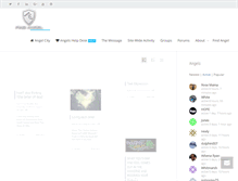 Tablet Screenshot of angelcity.findangel.org